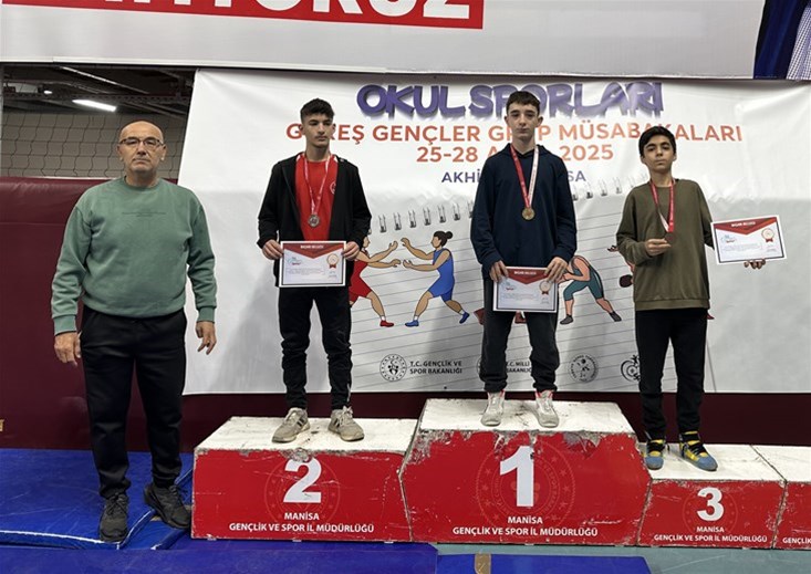 OKUL SPORLARI GÜREŞ GENÇLER (A) GRUP MÜSABAKALARI MANİSA’DA SONA ERDİ